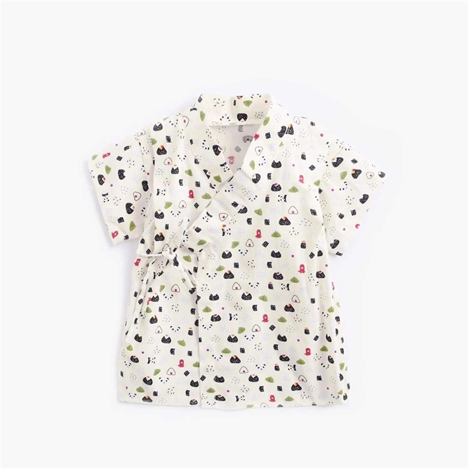 Baby Kimono Boys Girls Cotton 𝐏ajamas Toddler Short Sleeve 𝐏a𝐣ama Sets Cute 𝐏js Sl𝐞epwear Loung𝐞wear Tops Shorts