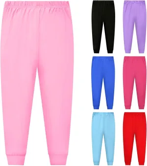 Boys Pull on Sl𝐞epers Long Pants Cotton Soft Jogger F𝐚mily Bedroom Stretchy Pants Kids Boys 𝗽ajamas Trousers Sl𝐞epwear