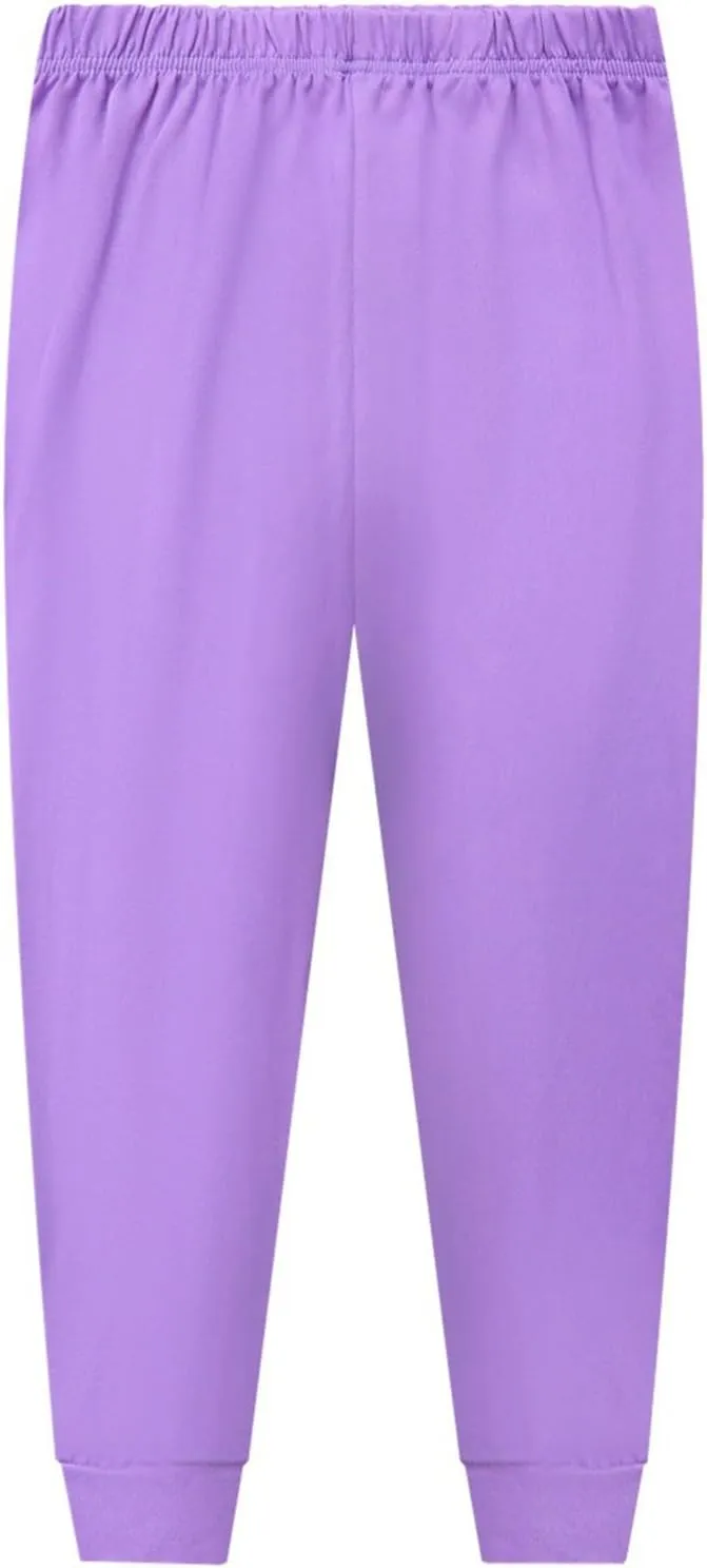 Boys Pull on Sl𝐞epers Long Pants Cotton Soft Jogger F𝐚mily Bedroom Stretchy Pants Kids Boys 𝗽ajamas Trousers Sl𝐞epwear
