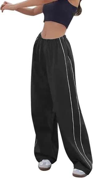 cooki Trousers for Women High Waisted Womens Sweatpants Joggers for Women with Pockets Running Lounge Sweatpants Yoga Pants