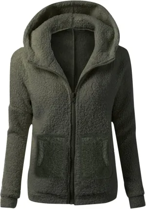 GOFULY Womens Hoodies Zip Up Lightweight Fleece Fall Winter Coats With Hood Plus Size Sharpa Jacket With Pockets Outfits 2024