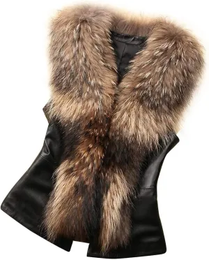 LCMTWX Fleece Cropped Jacket Faux Fur Women Long Jacket Faux Sleeve Short Warm Women's Warm Outerwear Fall Winter Fuzzy