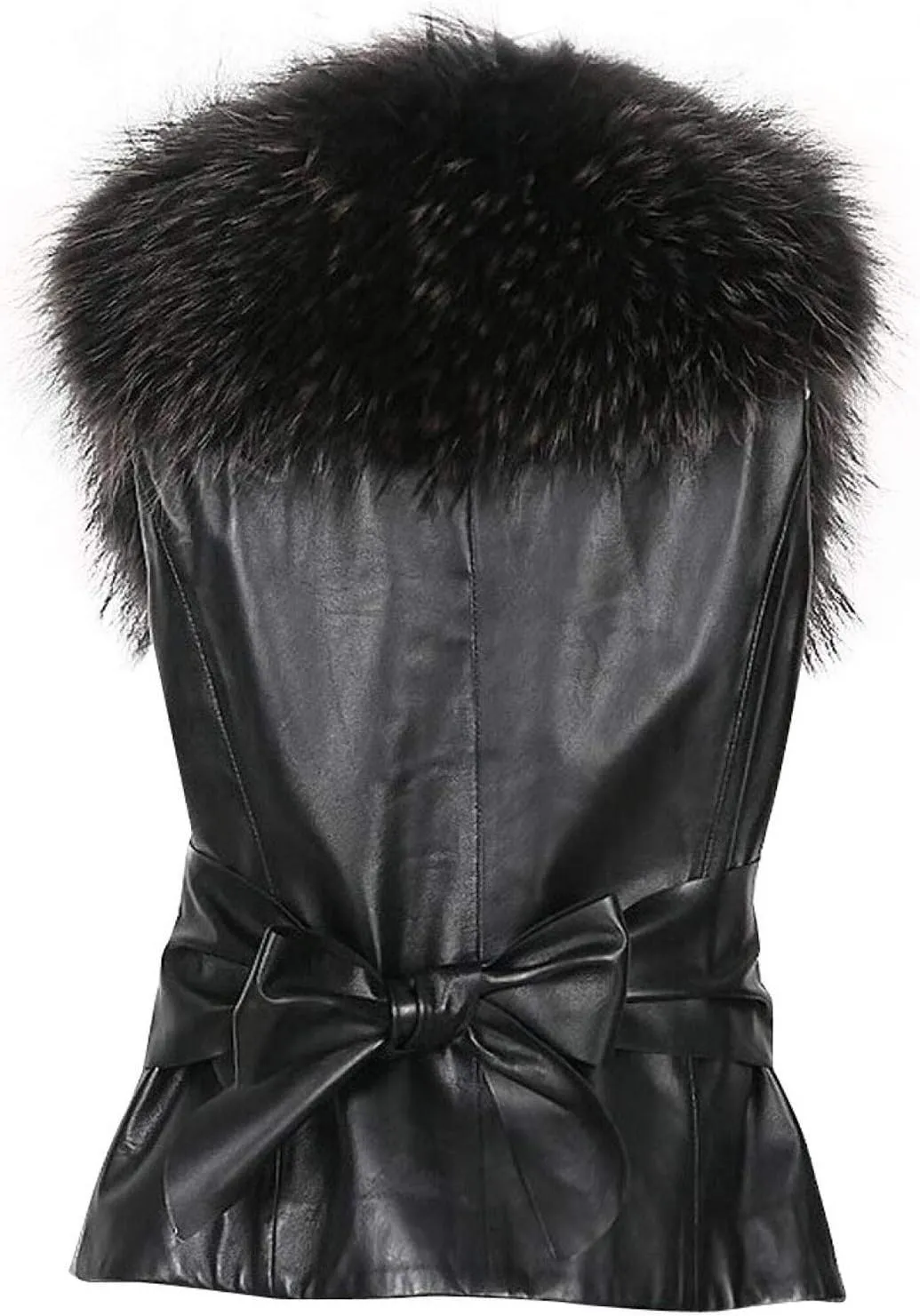 LCMTWX Fur Coats For Women Faux Women Blends Outwear Vest Coat Jacket Winter Women's Coat Fur Jackets For Women Pink Fur