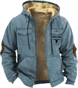 LCMTWX Winter Coats For Men with Trim Wool Short Jacket Lapel Splice Solid Warm Slim Overcoat Big Pockets Jackets For Men