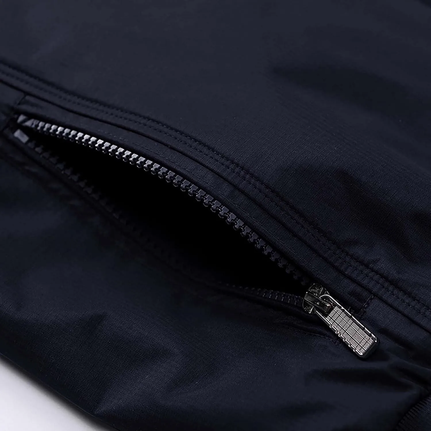 Men's Lightweight Softshell Coat Outerwear Zipper Windbreaker Flight Bomber Jacket Fall Jackets for Men
