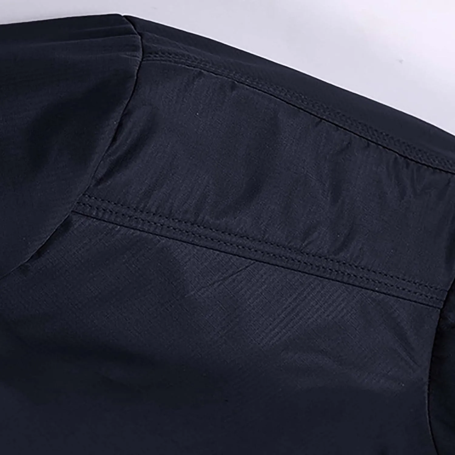 Men's Lightweight Softshell Coat Outerwear Zipper Windbreaker Flight Bomber Jacket Fall Jackets for Men