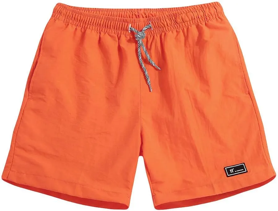 Men's Pajama Shorts Cotton Lounge Sleep Shorts Elastic Waist Sleepwear Pants with Pockets Yellow