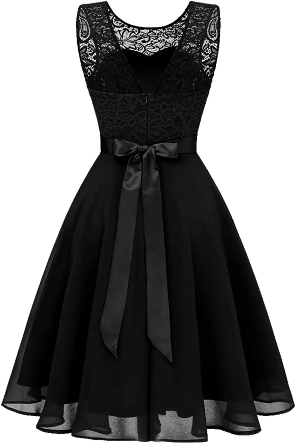 Mother of The Bride Dresses for Women Retro Floral Sleeveless A-Line Pastel Chiffon Dress Petite Church Summer Clothes
