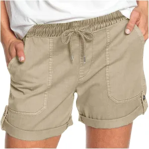 NATHGAM Womens Cargo Shorts with Pockets Drawstring Comfy Chino Elastic Waist Short Pants Casual Summer Outdoor Hiking Shorts