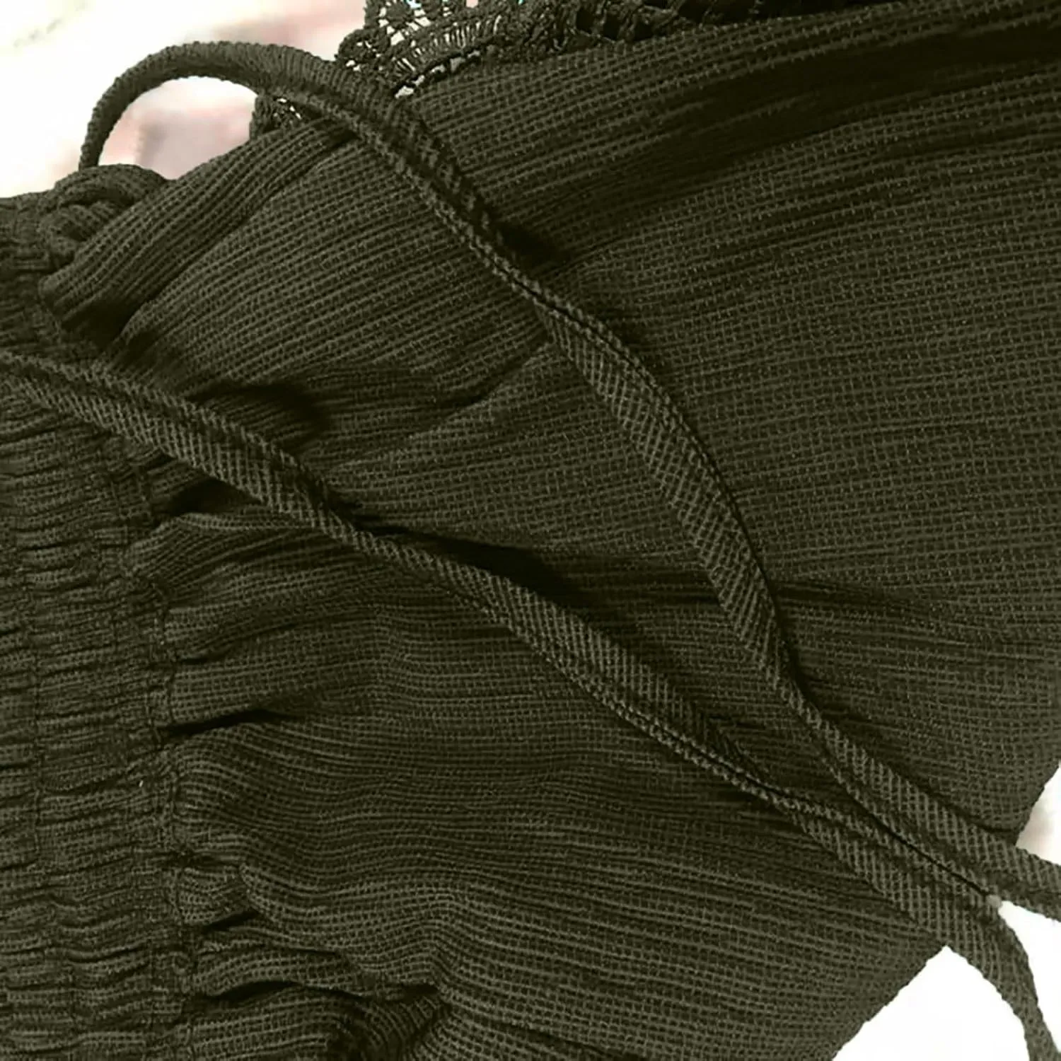 Plus Size Womens Shorts Casual Trendy Flowy Summer Elastic Waist Lace Trim Comfy Beach Vacation Shorts