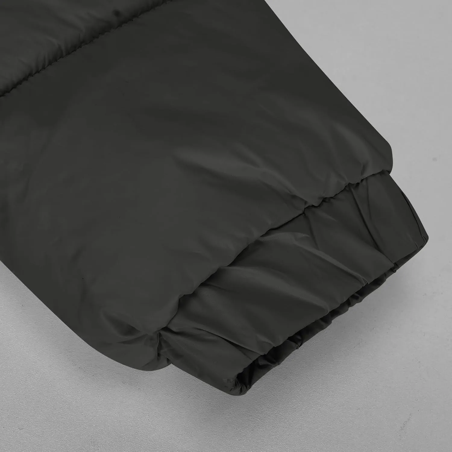 Puffer Coat Women Cropped Puffer Jacket Casual Quilted Baggy Long Sleeve Zip Down Jackets Stand Collar Outerwear