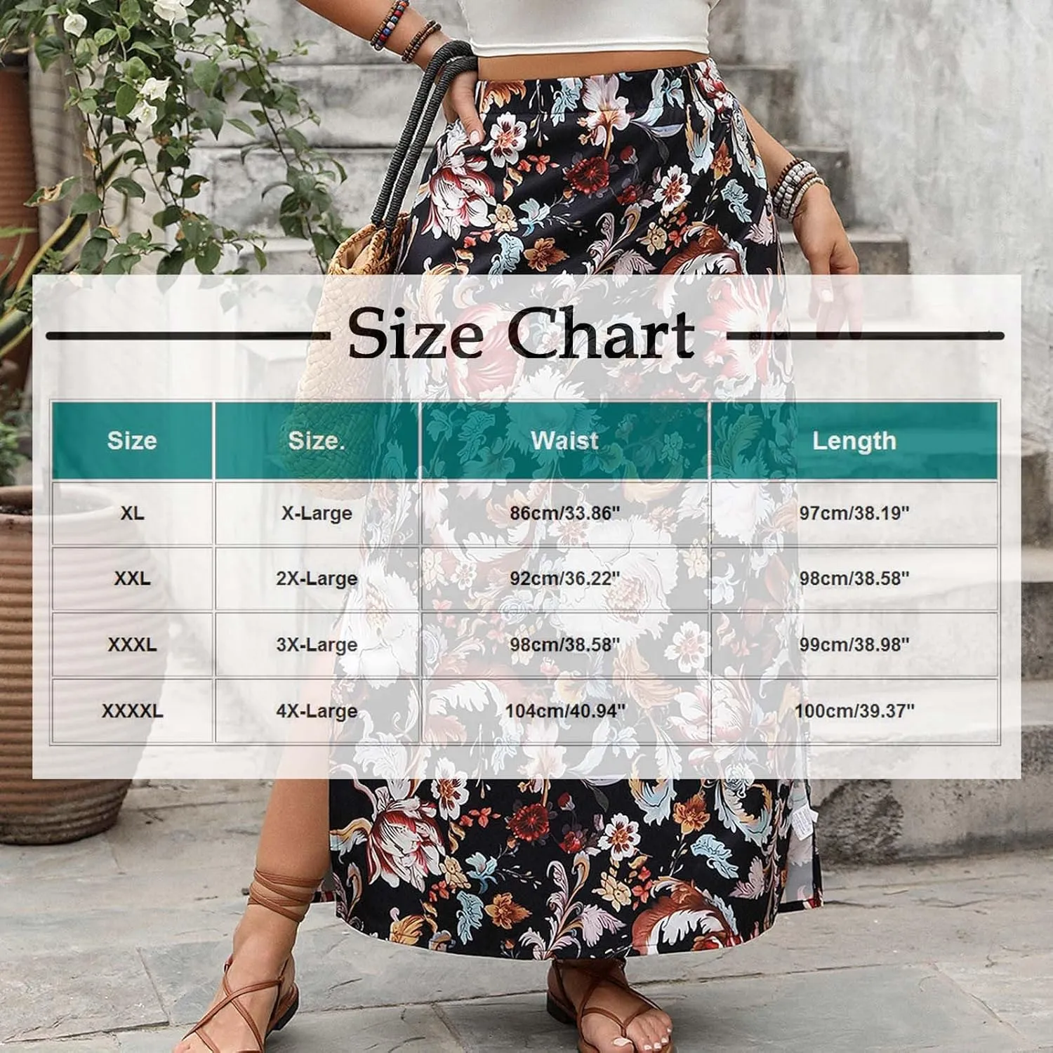 Skirt for Women Maxi Long Midi Knee High Loose Fit High Cut Slit Basic Skort Women 2025 Trendy
