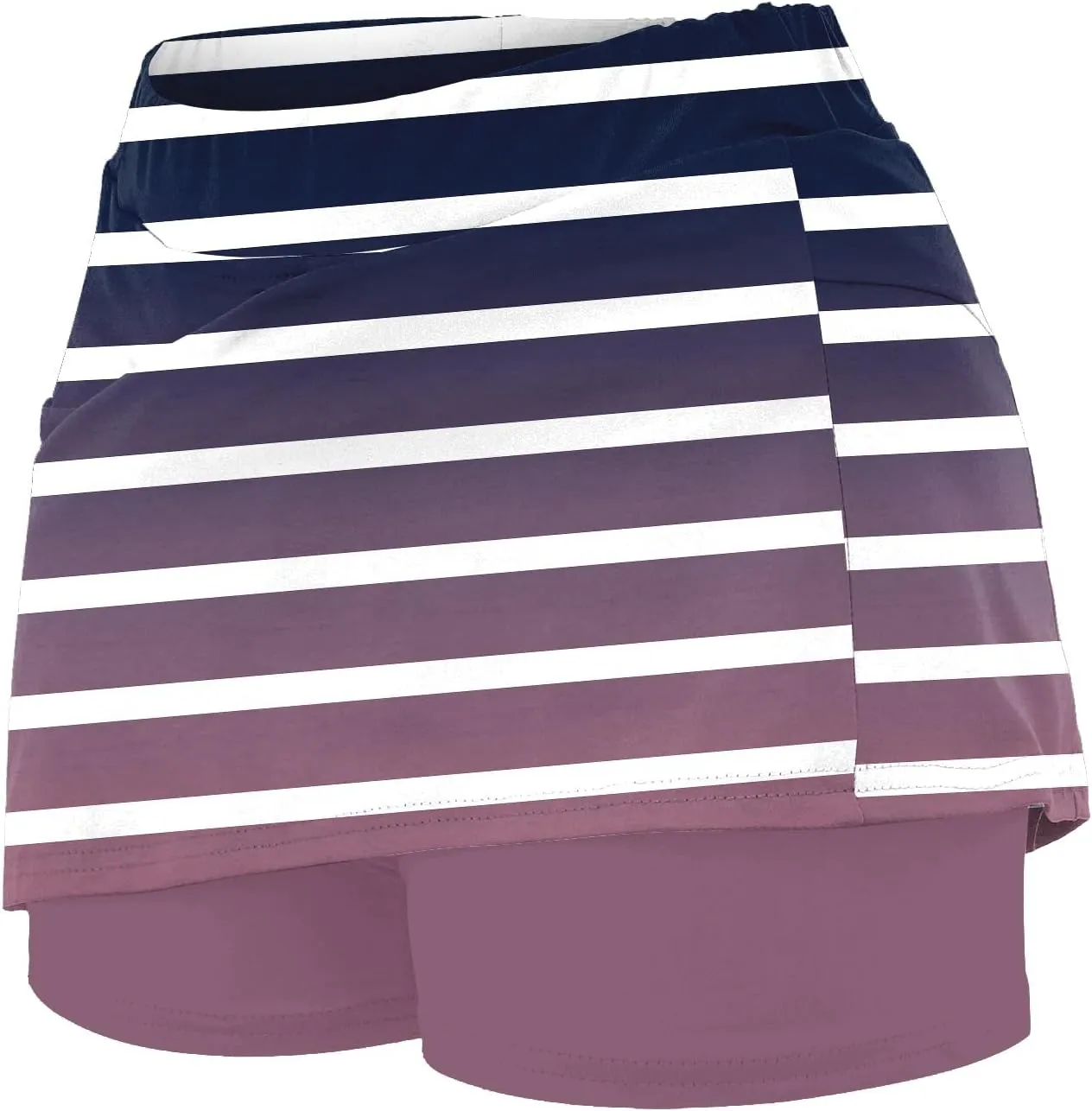 Skirts for Women Dressy Casual High Waist Tummy Control Yoga Skorts Sports Lightweight Casual Clothes with Pockets