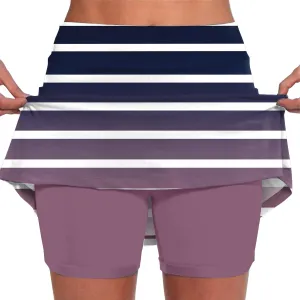 Skirts for Women Dressy Casual High Waist Tummy Control Yoga Skorts Sports Lightweight Casual Clothes with Pockets
