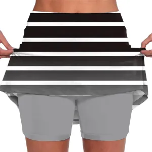 Skirts for Women Dressy Casual High Waist Tummy Control Yoga Skorts Sports Lightweight Casual Clothes with Pockets