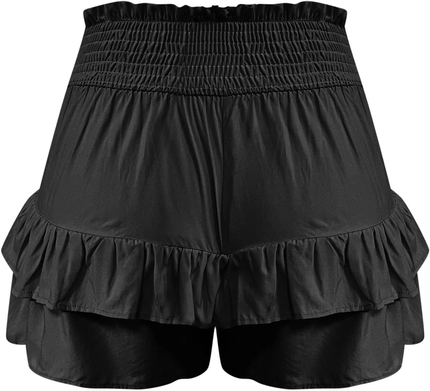 Skorts for Woman Tennis Golf Summer Ruffle Outfits Comfy Boho High Waist Skorts Crochet Casual Trendy Flowy Skirts
