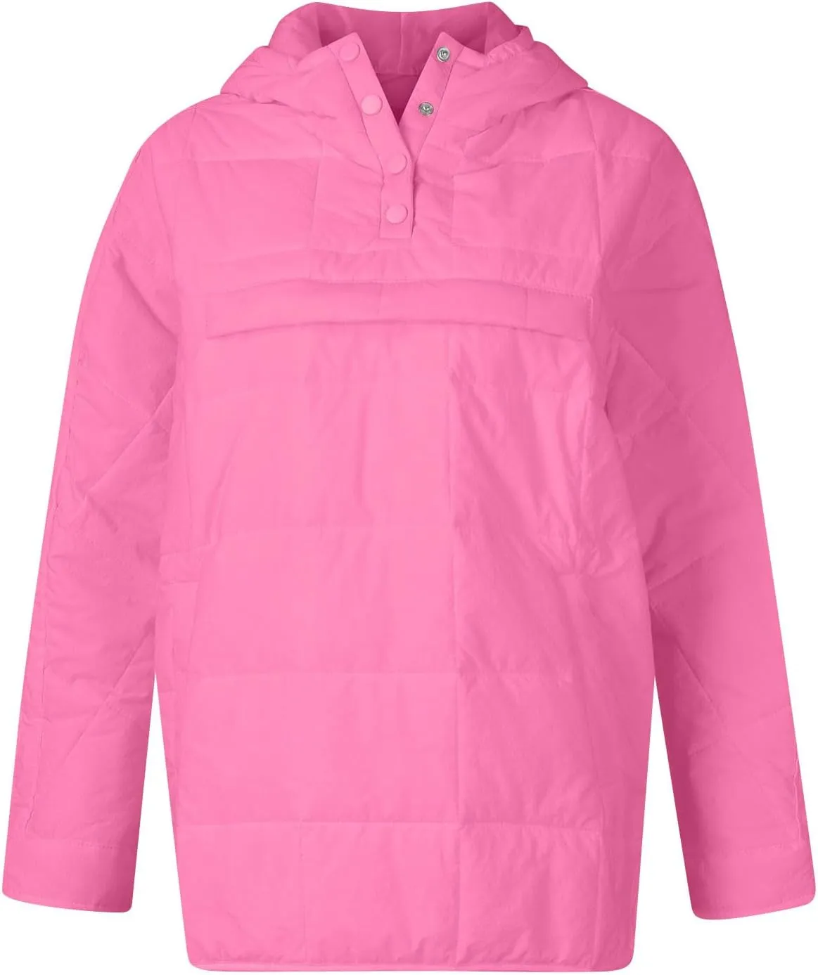 UOFOCO Women's Down Jackets Parkas Oversize Packable Quilted Pullover Puffer Jacket for Women Fall Winter Outfits Coat 2024