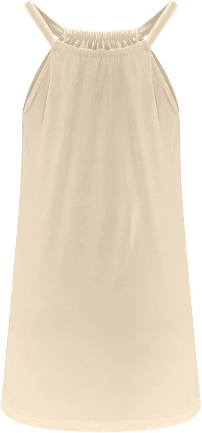 Vacation Dresses for Women 2025 Casual Summer Tank Dress Cute Flowy Sundresses for Teens Sleeveless Boho Beach Dress
