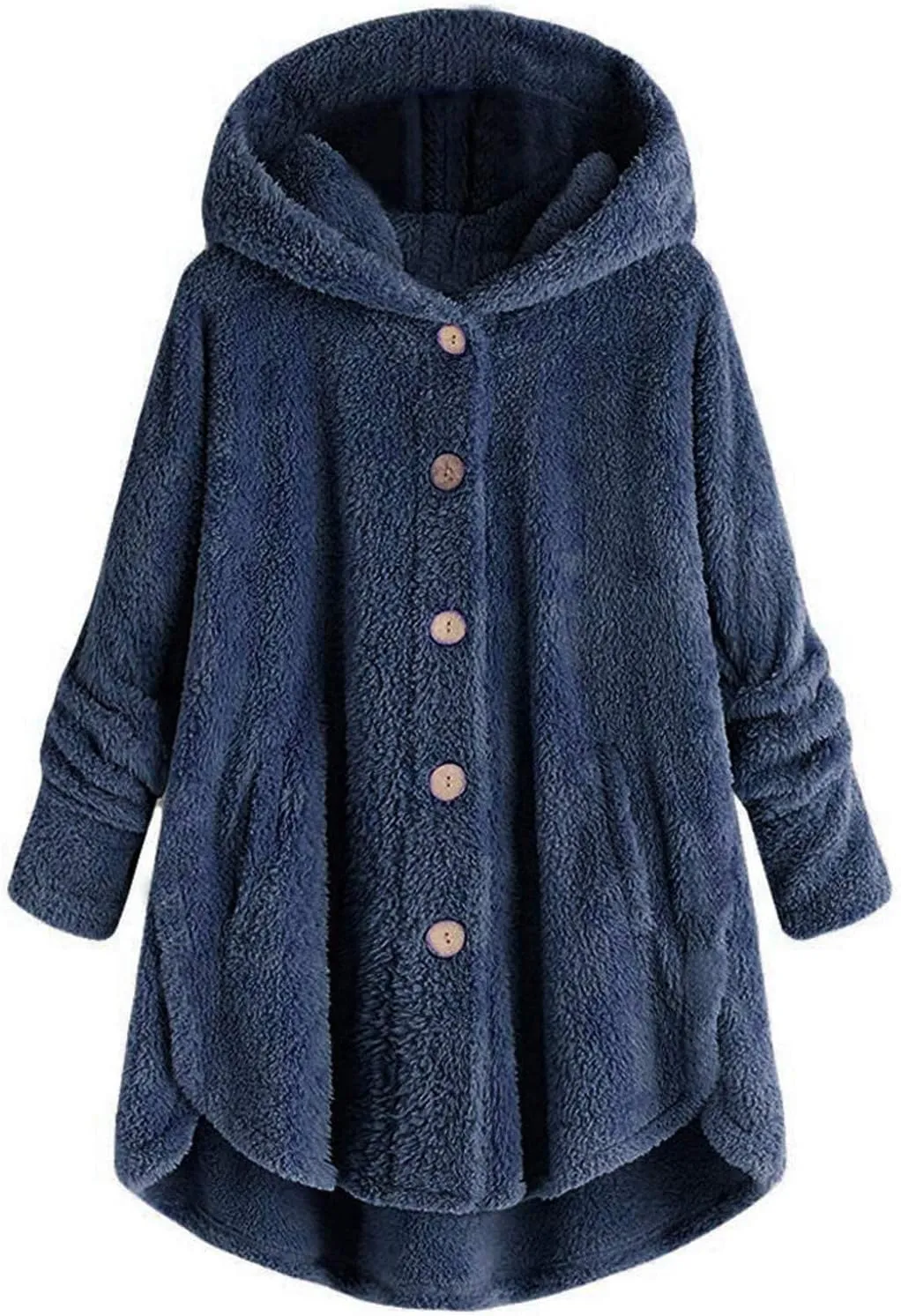 Winter Coats for Women 2024 Fashion Plus Size Sharpa Jackets Button Down Fleece Jackets Fuzzy Warm