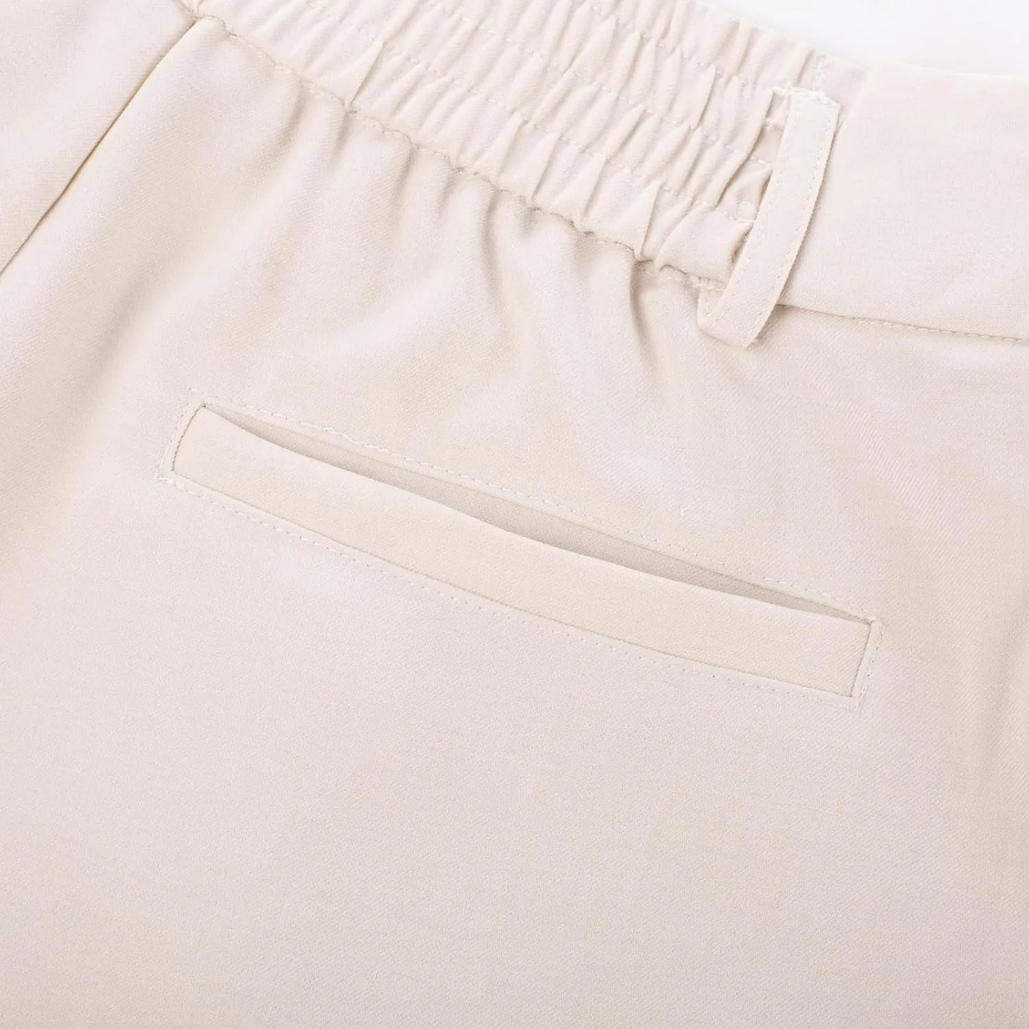 Women High Waisted Wide Leg Shorts Bermuda Shorts Paperbag Shorts