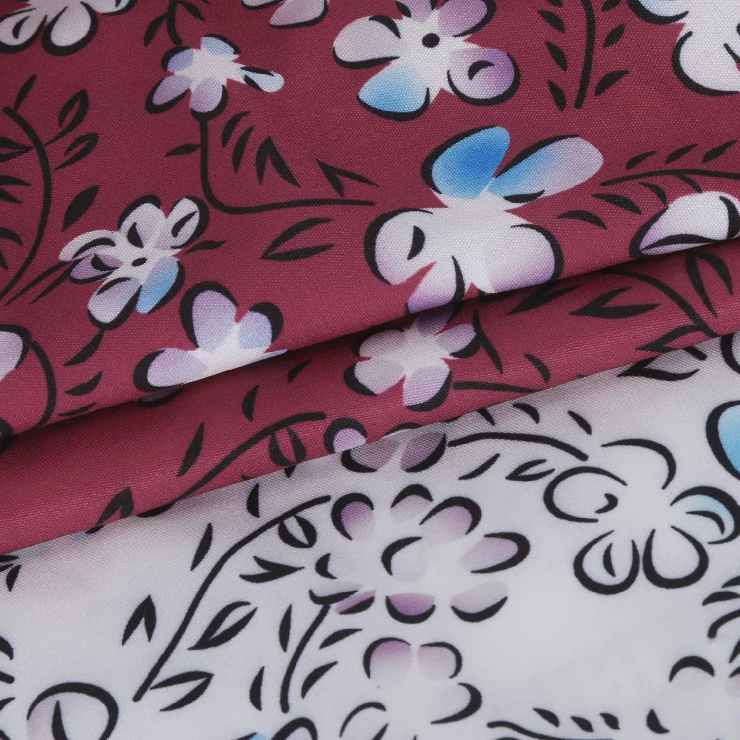 Womens Boho Floral Print Maxi Skirt Summer High Waist A-Line Beach Skirts Lightweight Flowy Vacation Long Skirt