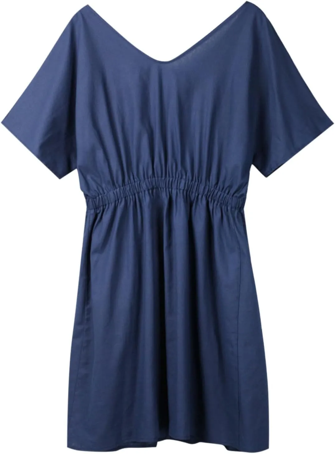 Womens Button Down Shirt Dresses Loose Casual Tie Waisted Shirt Dress Flowy Tiered A-Line Mini Shift Tunic Dresses