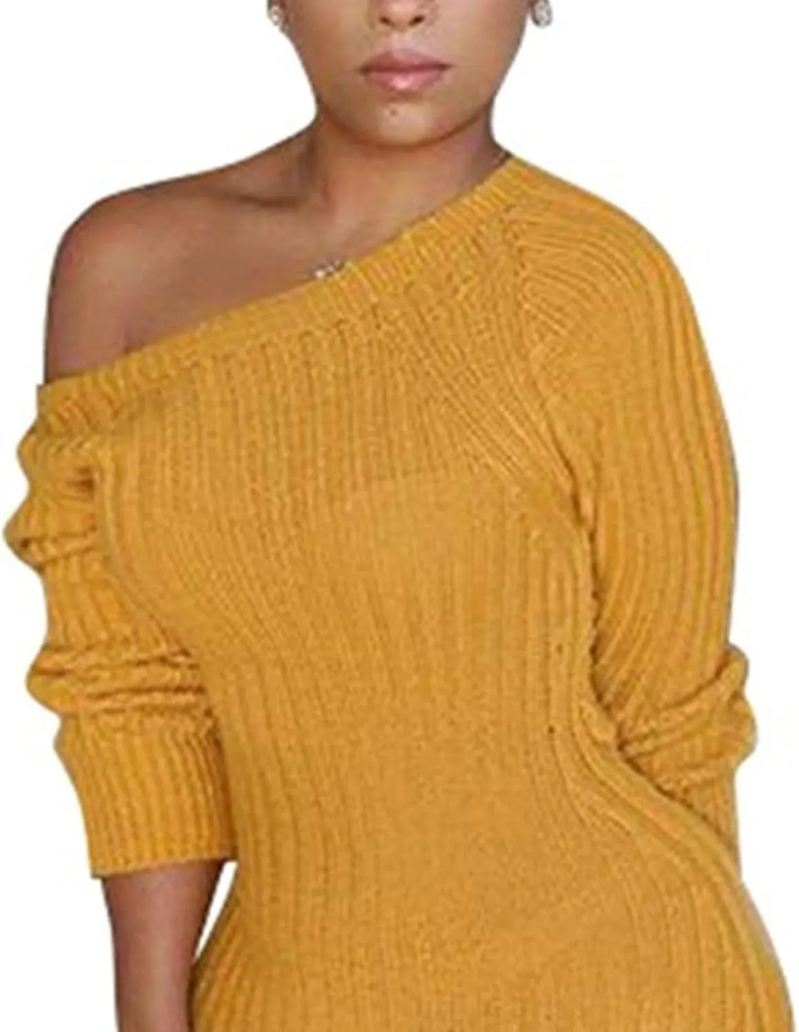 Women'S Long Sleeve Wrap Midi Knit Sweater Dress Elegant Backless Bodycon Sexy Open Back Club Cocktail Long Dress