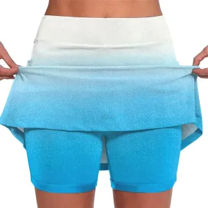 Womens Skorts with Pockets Tummy Control High Waist Tummy Control Skort Tennis Mini Casual Soft Outfit with Pockets