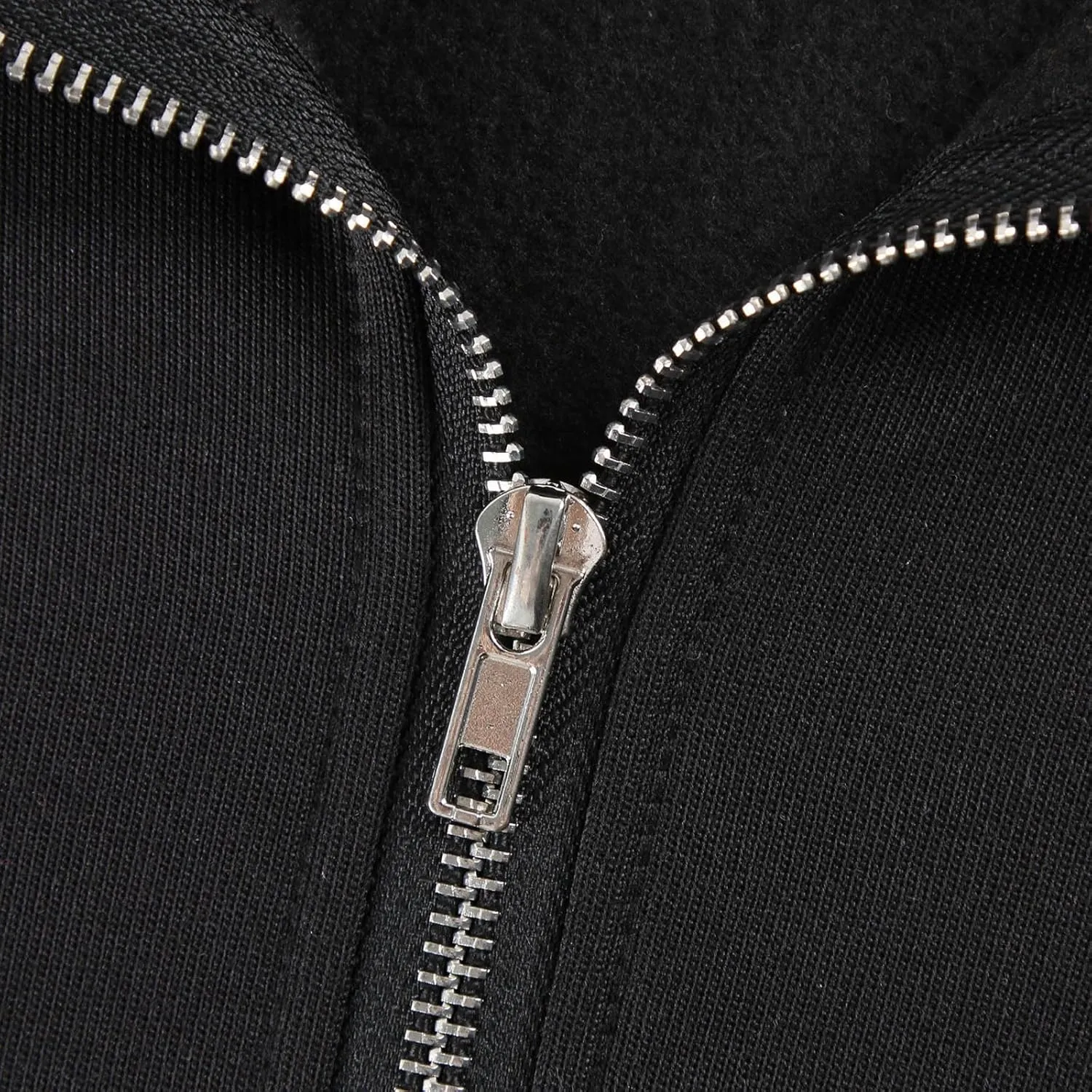 Womens Zip Up Cropped Hoodies Oversized Fleece Sweatshirt Full Zip Jackets Trendy Y2k Tops 2024 Fall Outfits