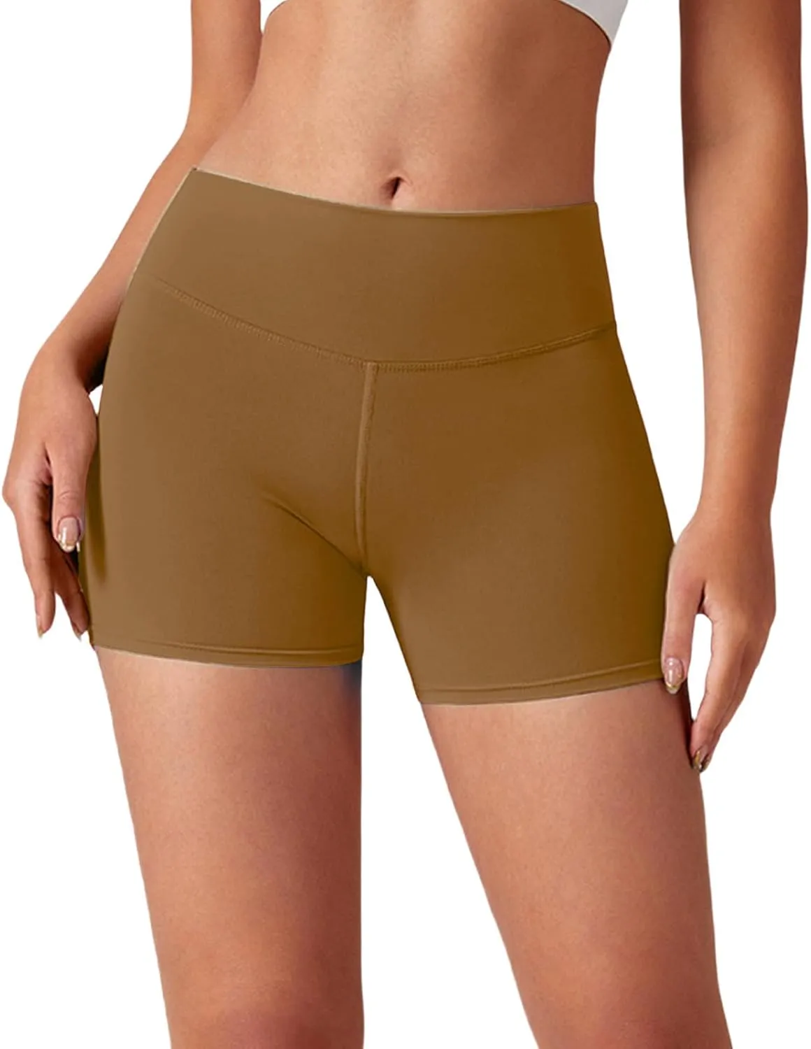 Workout Shorts Women 2025 Fashion Scrunch Butt Workout Cargo Shorts Sexy Butt Lifting High Waisted Yoga Short Pants